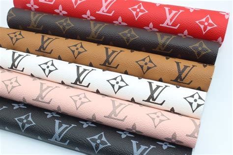 fake louis vuitton leather fabric|lv fabric by the yard.